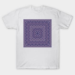 Bright square arabic ornate pattern T-Shirt